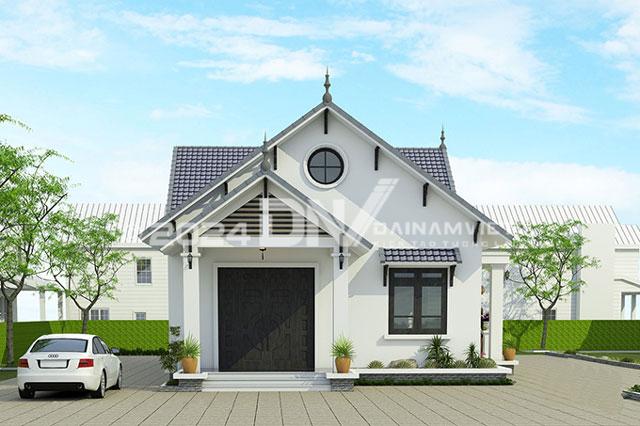 Mẫu nhà vườn 120m2