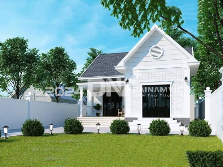 Mẫu nhà vườn 120m2