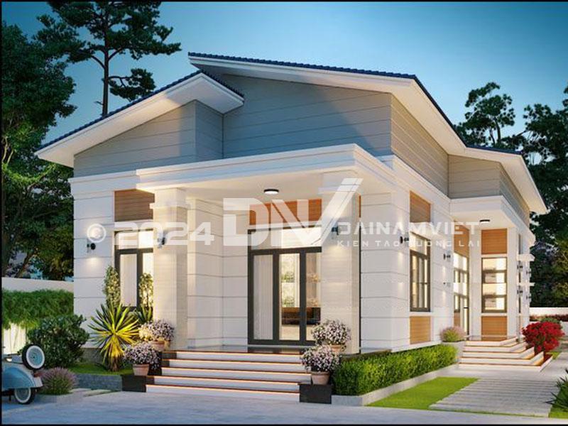 Mẫu nhà vườn 120m2