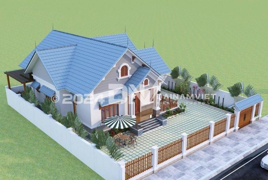 Mẫu nhà vườn 150m2