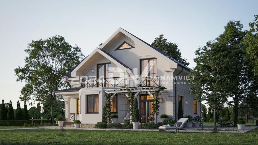 Mẫu nhà vườn 150m2