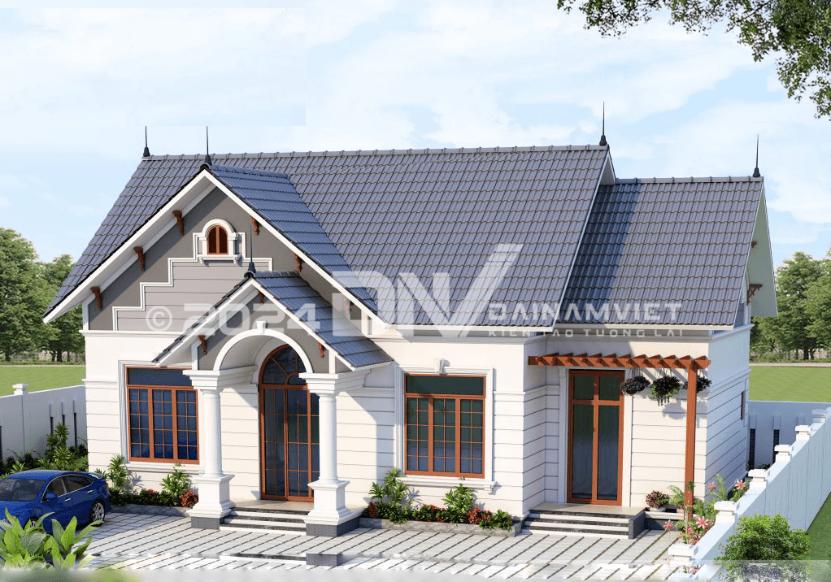 Mẫu nhà vườn 150m2