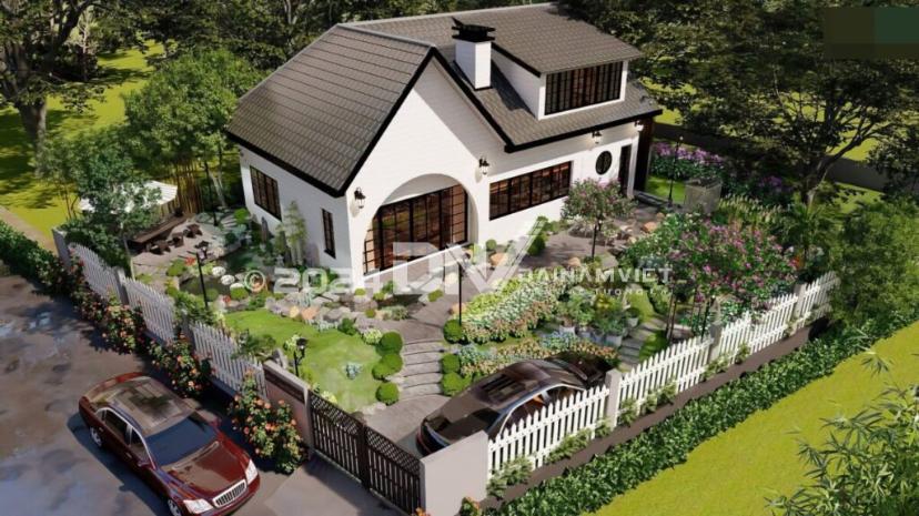 Thiết kế nhà vườn 100m2